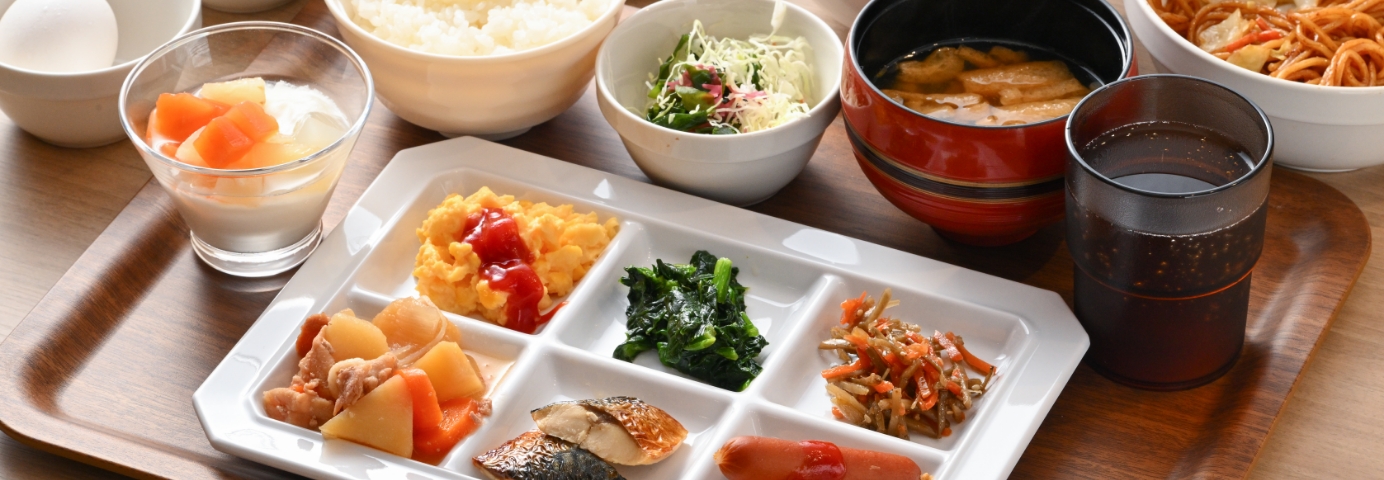 朝食コーナー