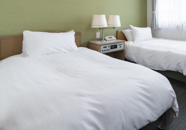 デュベスタイルのベッドメイキング